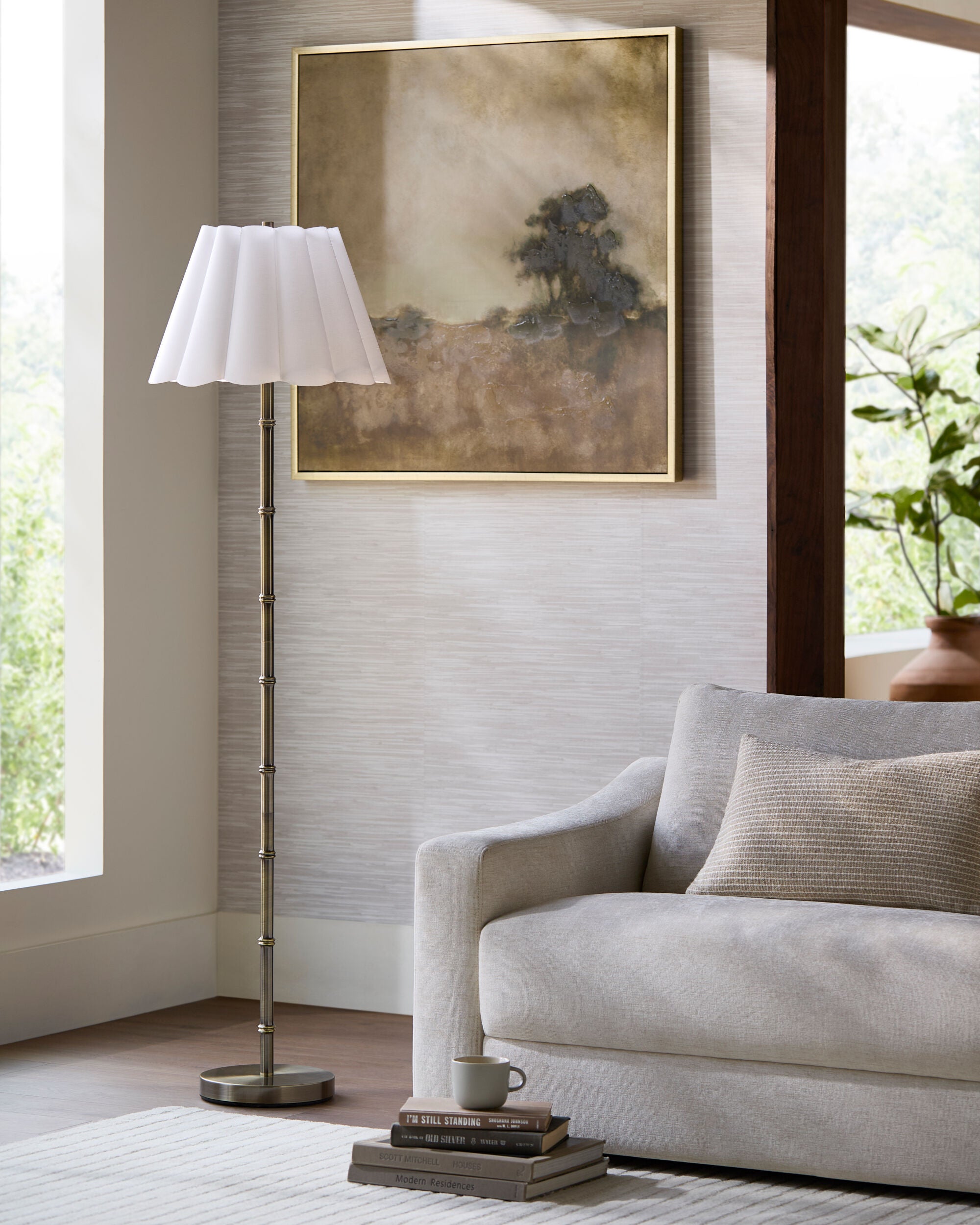 Meadow Floor Lamp LIGHTING - floor lamp Surya