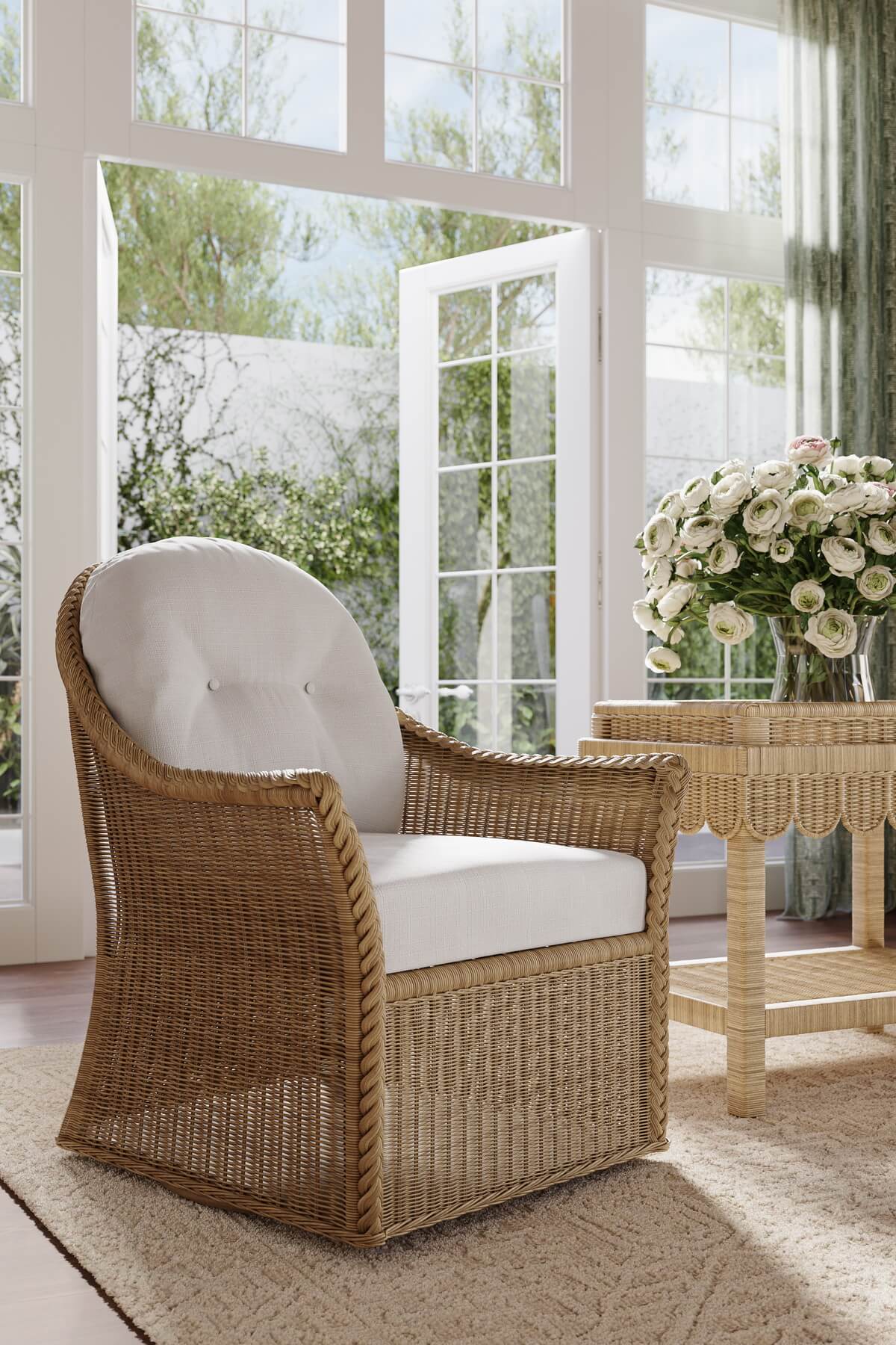 Nantucket Swivel Chair FURNITURE - Accent Chairs Bramble