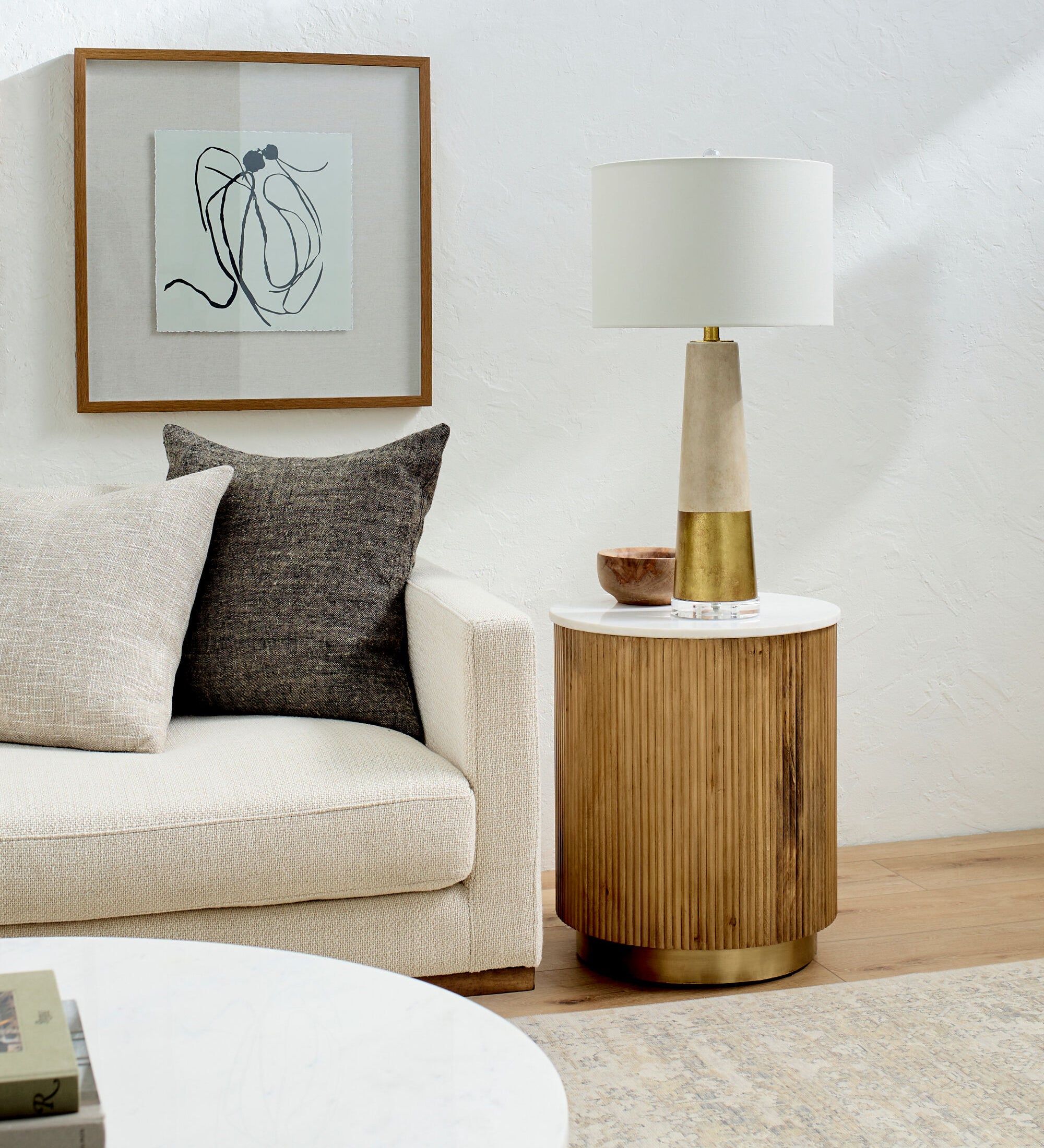 Nestor End Table FURNITURE - end table Surya