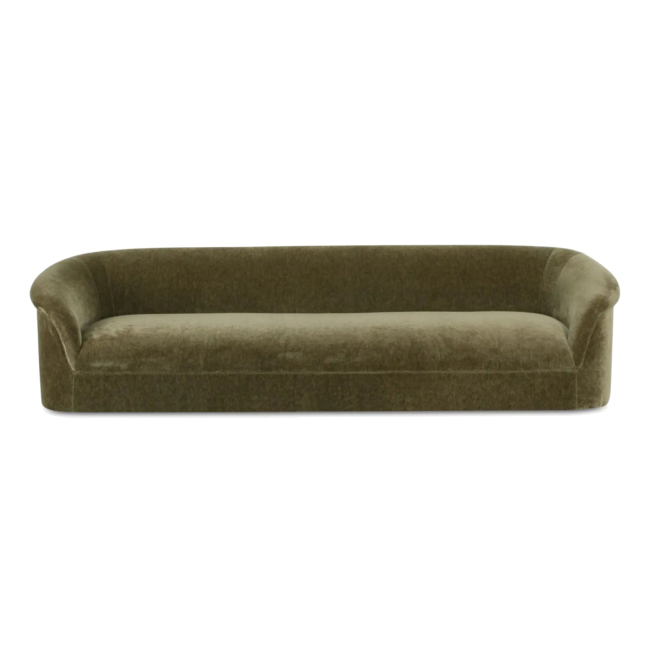 Thorn 109" Sofa 1 - a - FURNITURE - sofa Moe's Furniture Dark Green