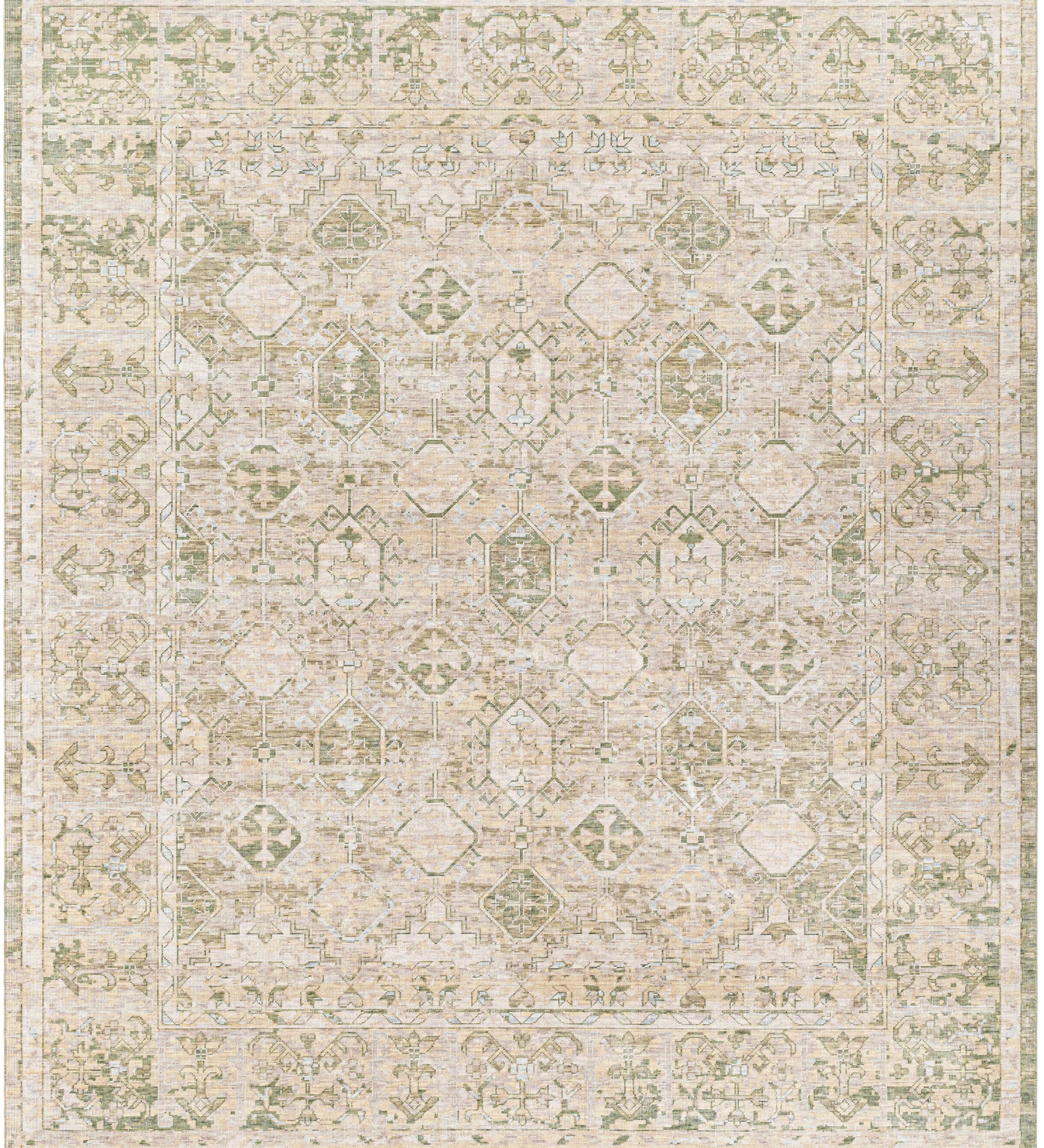Once Upon a Time Natural / Moss Rug – view 2