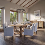 Bilboa Slipcovered Arm Dining Chair FURNITURE - dining chair Bramble