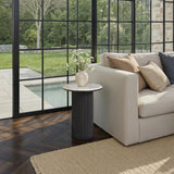 Alessio Breccia Marble Side Table FURNITURE - side table Renwil