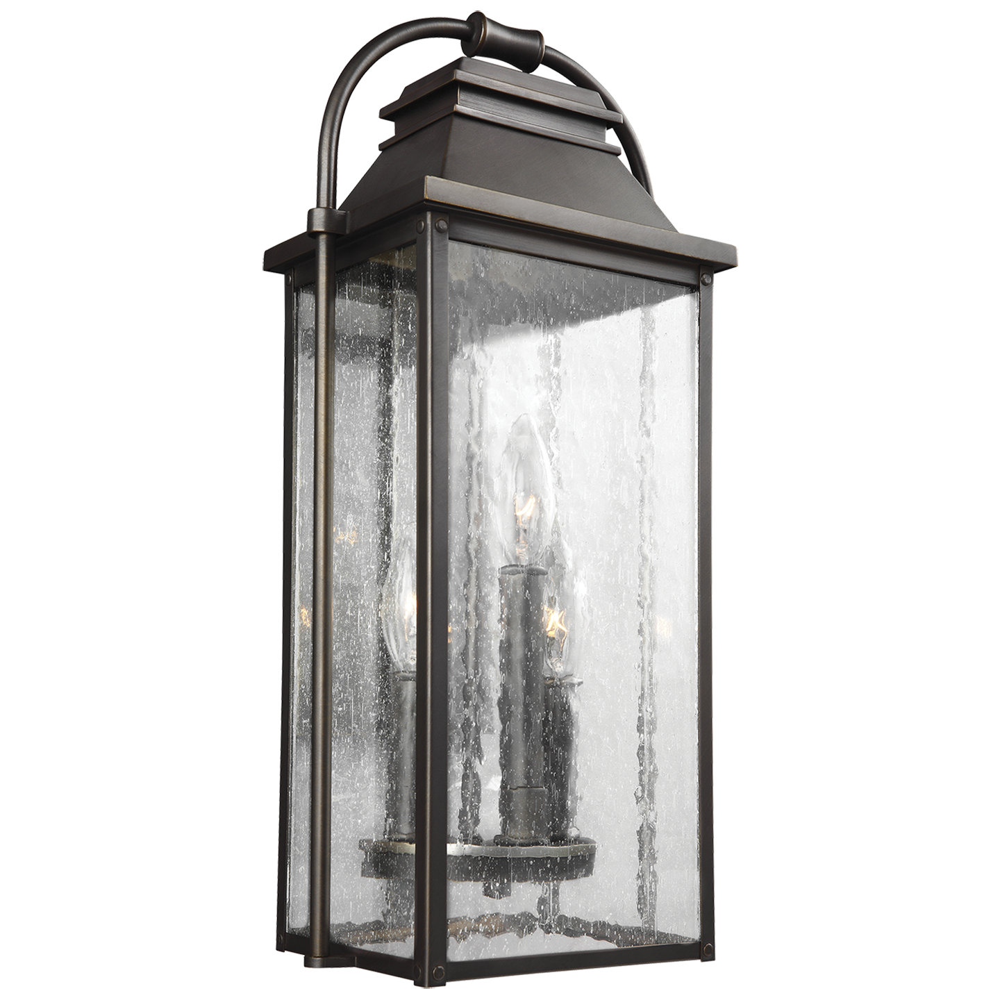 Wellsworth Small Lantern, Antique Bronze