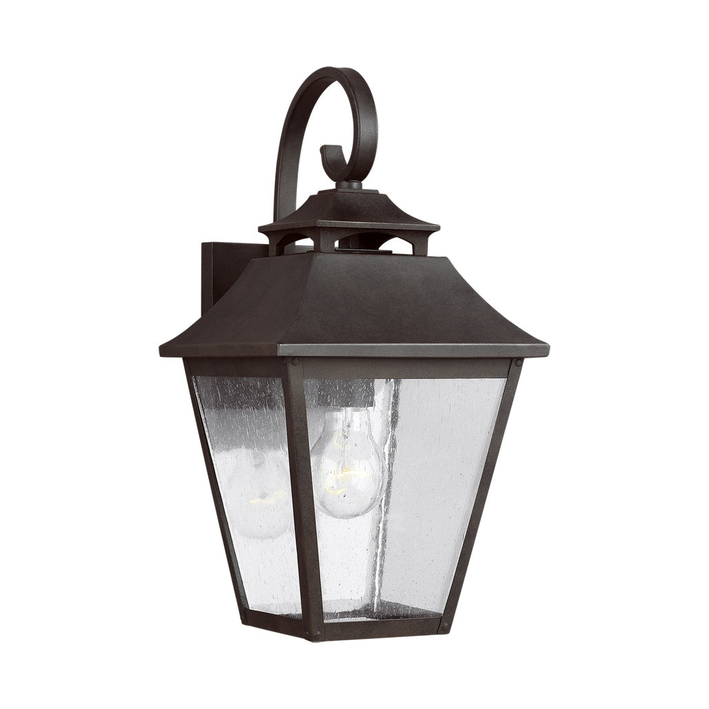 Galena Small Wall Lantern, Sable