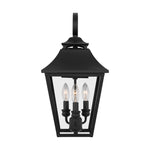 Galena Medium Wall Lantern LIGHTING - outdoor fixture Visual Comfort Textured Black