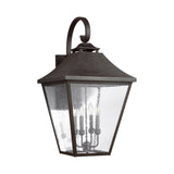 Galena Extra Large Lantern LIGHTING - outdoor fixture Visual Comfort Sable