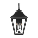 Galena Extra Large Lantern LIGHTING - outdoor fixture Visual Comfort Textured Black