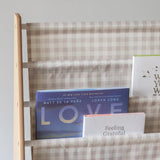 Recycled Gingham Book Rack - Rug & Weave