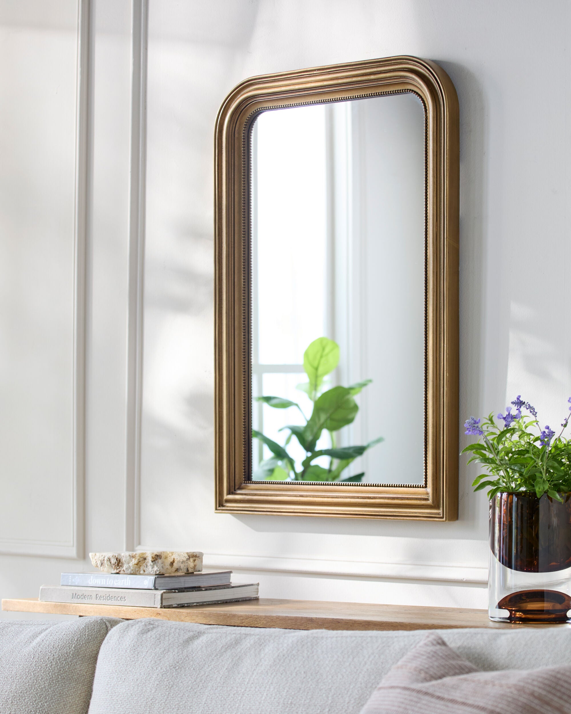 Petronella Mantel Mirror MIRROR - Mantel Mirror Surya