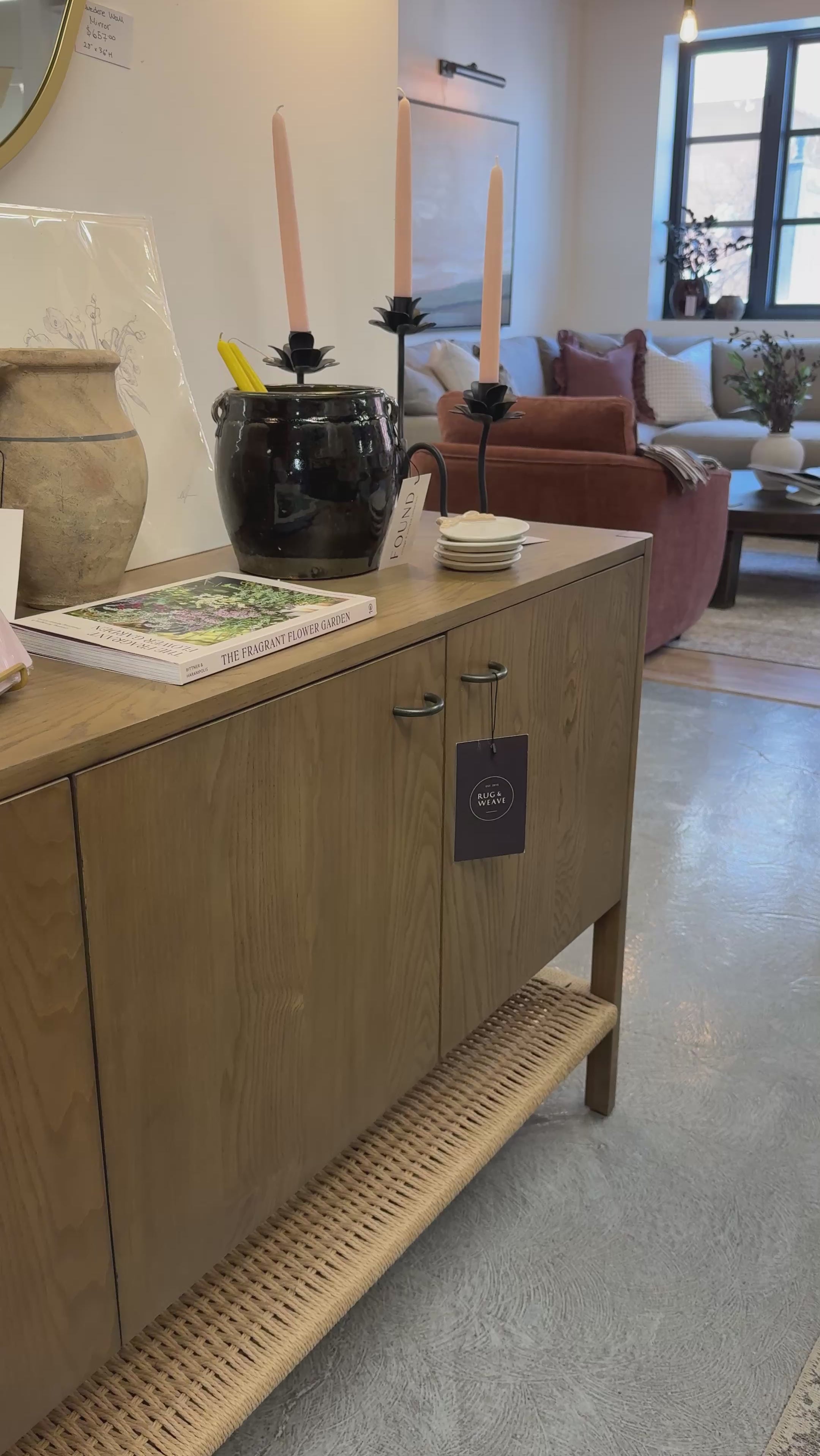 FLOOR MODEL - Zuma Sideboard - Dune Ash FURNITURE - floor model Four Hands