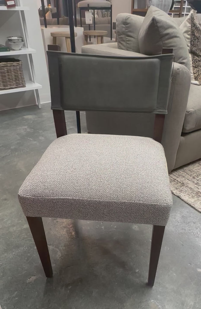 FLOOR MODEL - Ferris Dining Chair - Charcoal/Ink - set of 2 FUNITURE - floor model Four Hands