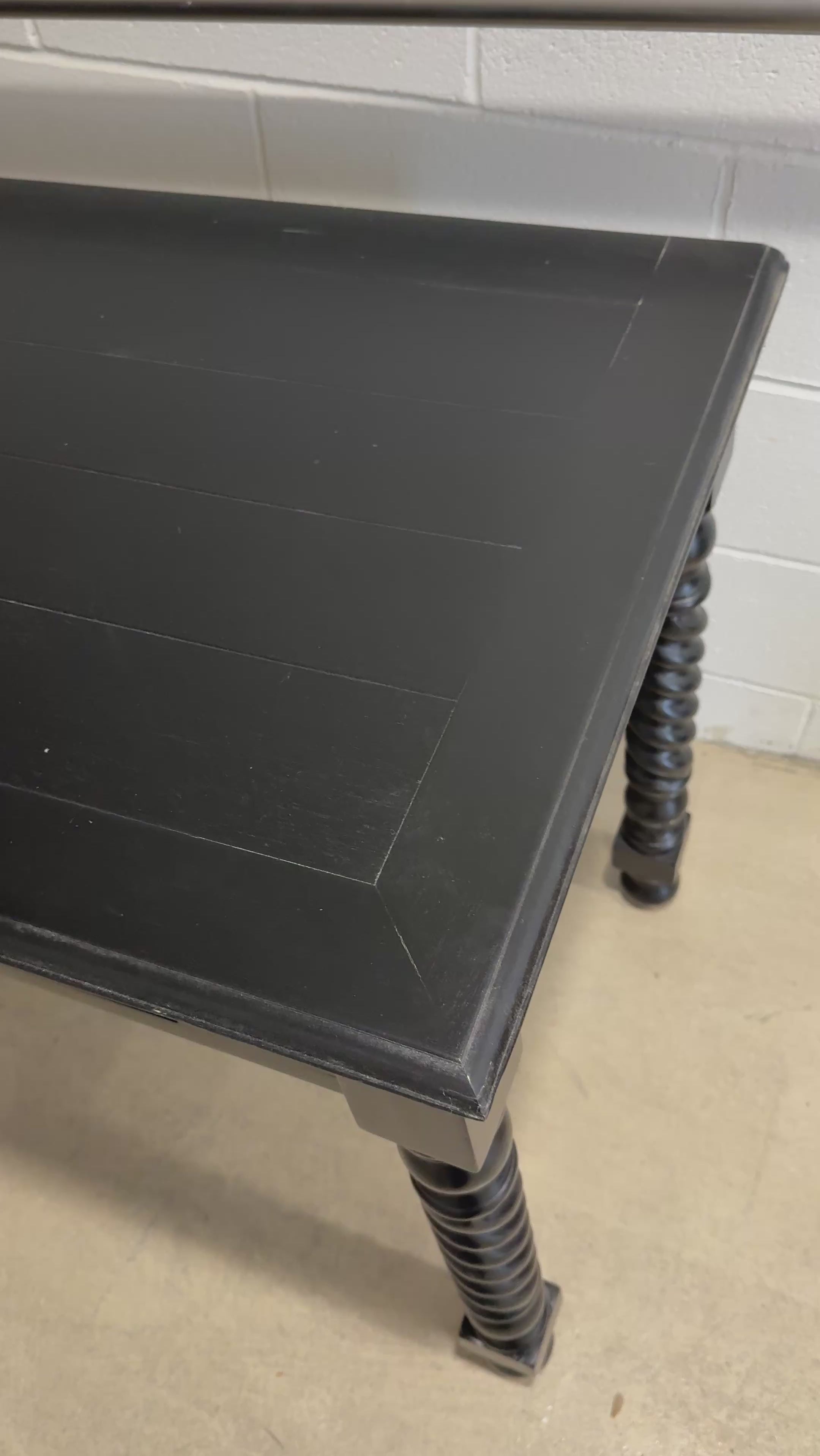 FLOOR MODEL - Bramwell Console Desk - Batavia Black FURNITURE - floor model Bramble