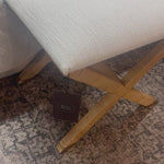 FLOOR MODEL - Taffeta Small Bench FURNITURE - floor model Uttermost