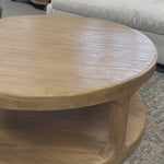 FLOOR MODEL - Clara Reclaimed Wood 43" Round Coffee Table FURNITURE - floor model Hauer Market