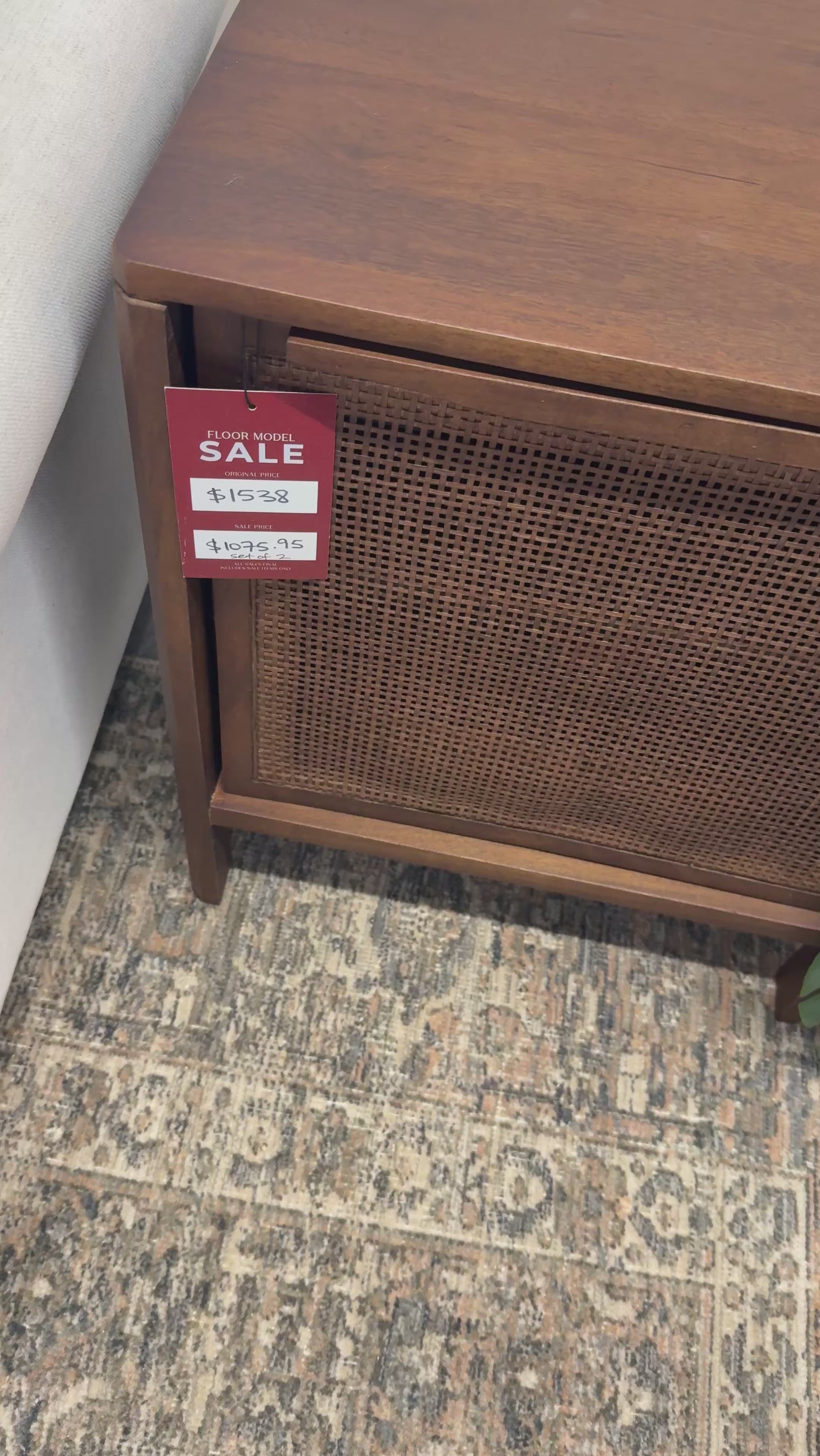 FLOOR MODEL - Sydney Nightstand - Set of 2 FURNITURE - nightstand Four Hands