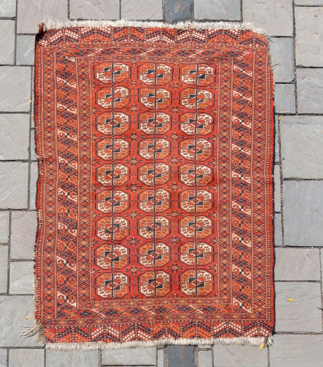 3'4" x 4'7" Antique Caucasian Rug- Rug & Weave