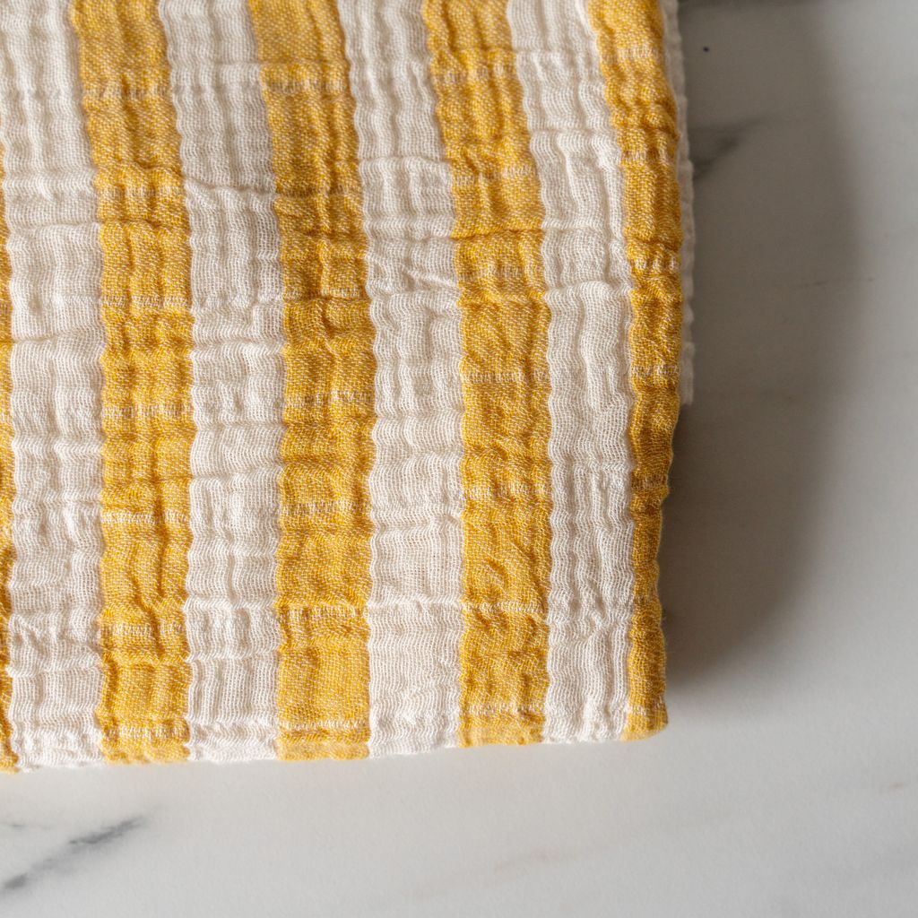 Striped Muslin Swaddle - Rug & Weave