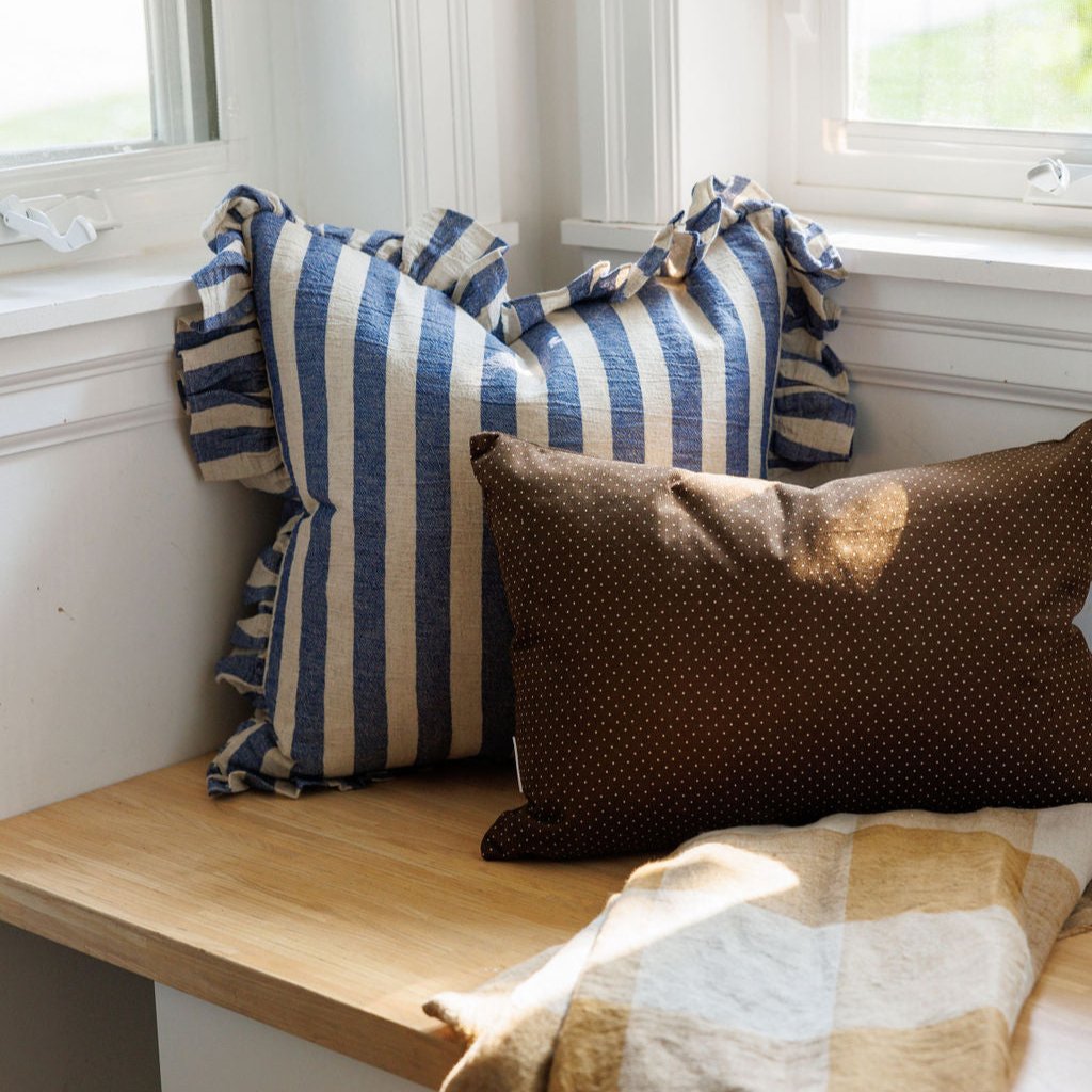 Harland Ruffle Pillow Cover 3 - PILLOWS - Thai - cool Rug and Weave