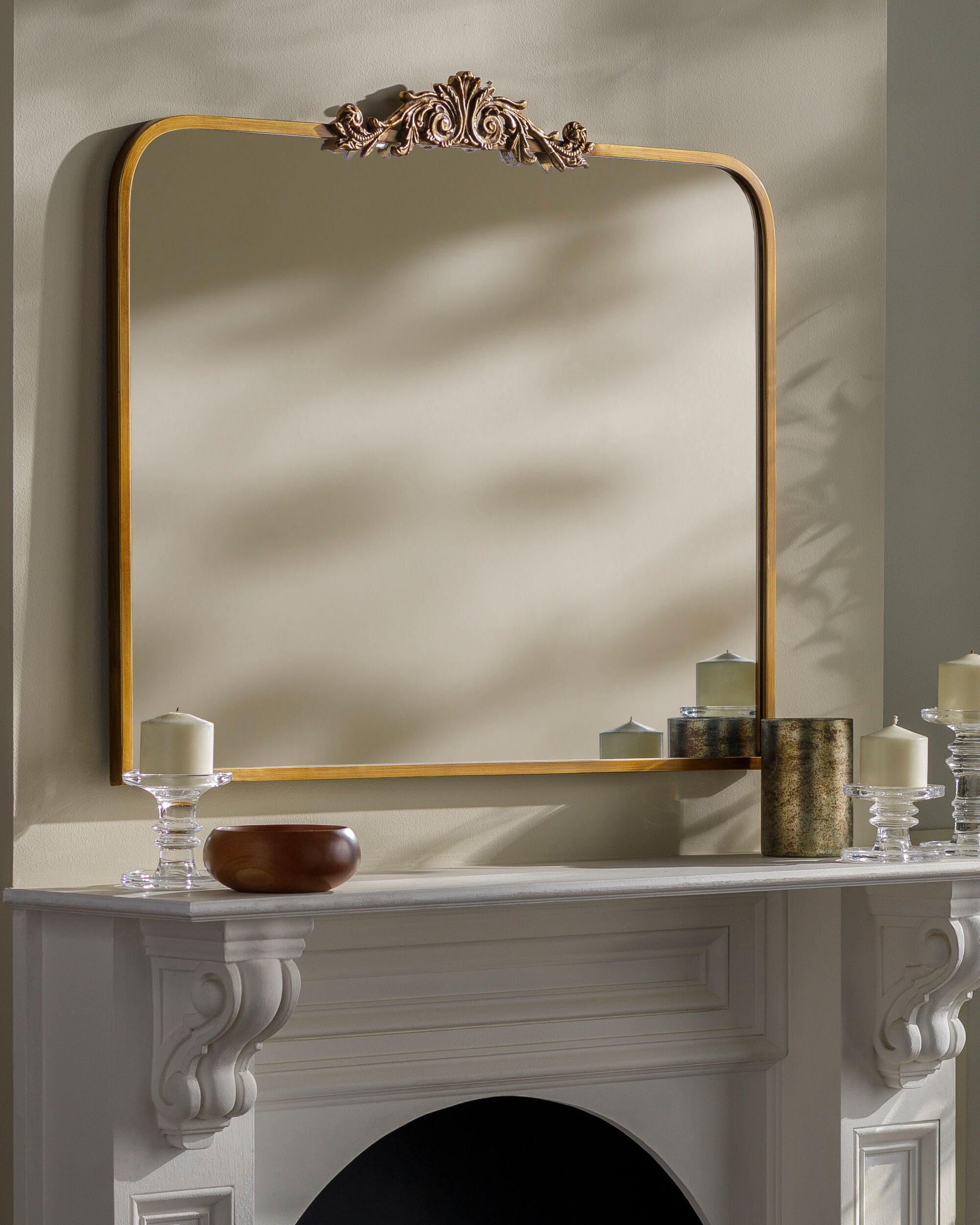Alden Mantel Mirror MIRROR - Mantel Mirror Surya