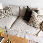 Greta Block Print Pillow Cover 3 - PILLOWS - Block print - cool Rug & Weave Pillows