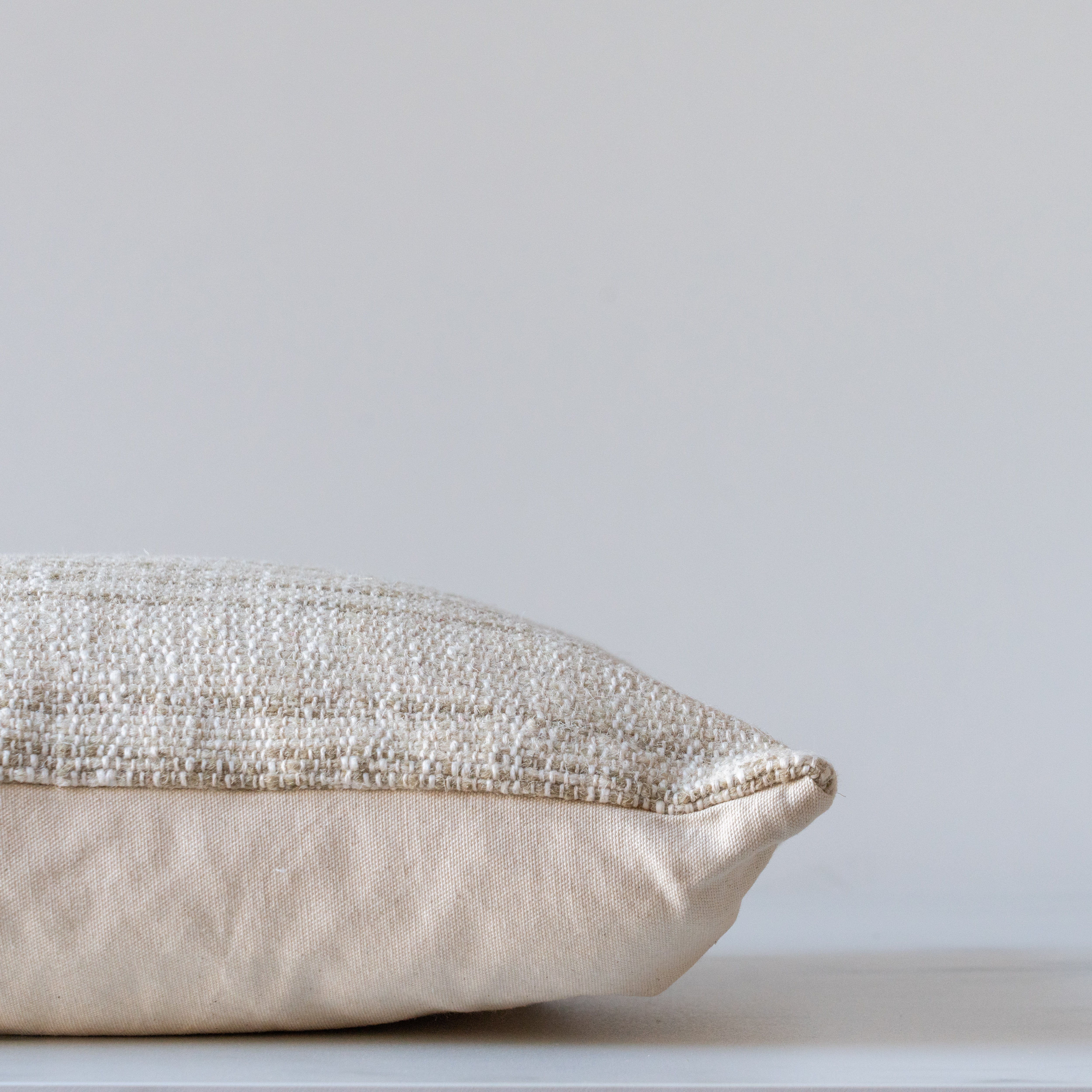 IN-STORE Brigette Romanek x Loloi Birch Lumbar Pillow Cover 1 - PILLOWS - essentials - neutral Loloi