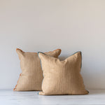 IN-STORE Amber Lewis x Loloi Aveline Natural/Blue Pillow Cover 1 - PILLOWS - essentials - neutral Loloi