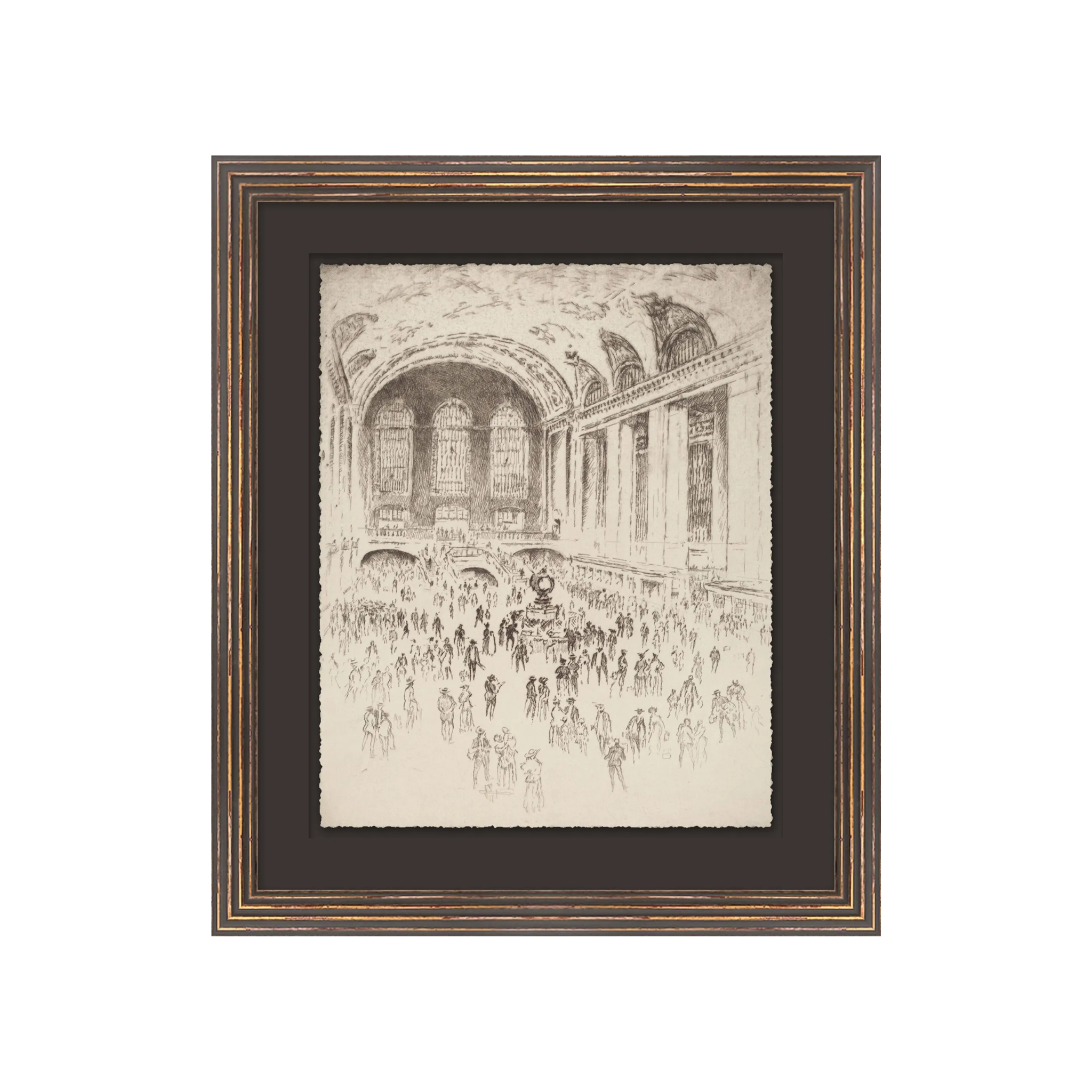 "Etched in History 7" Framed Art Print ARTWORK - framed art Wendover Art Group