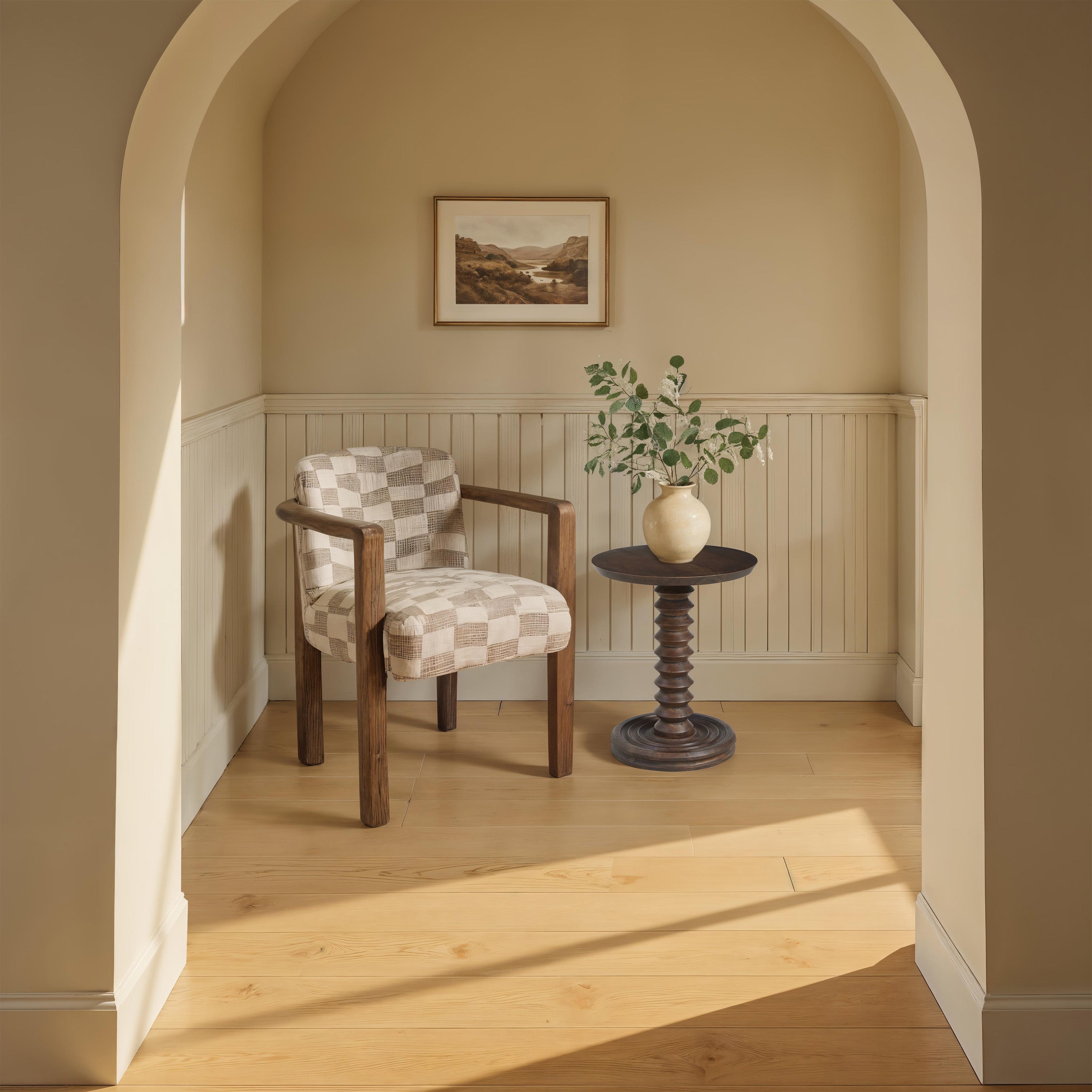 Tonno Mango Wood Side Table FURNITURE - side table Renwil