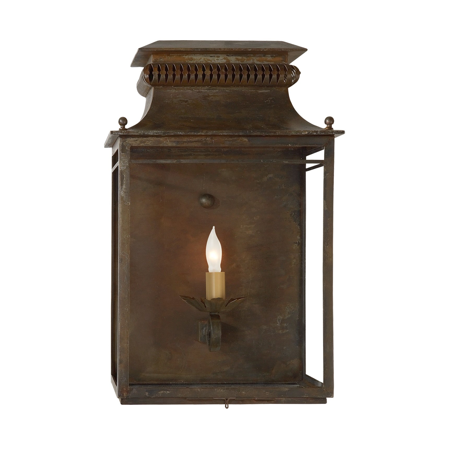 Flea Market Lantern Visual Comfort - Signature Antique Zinc