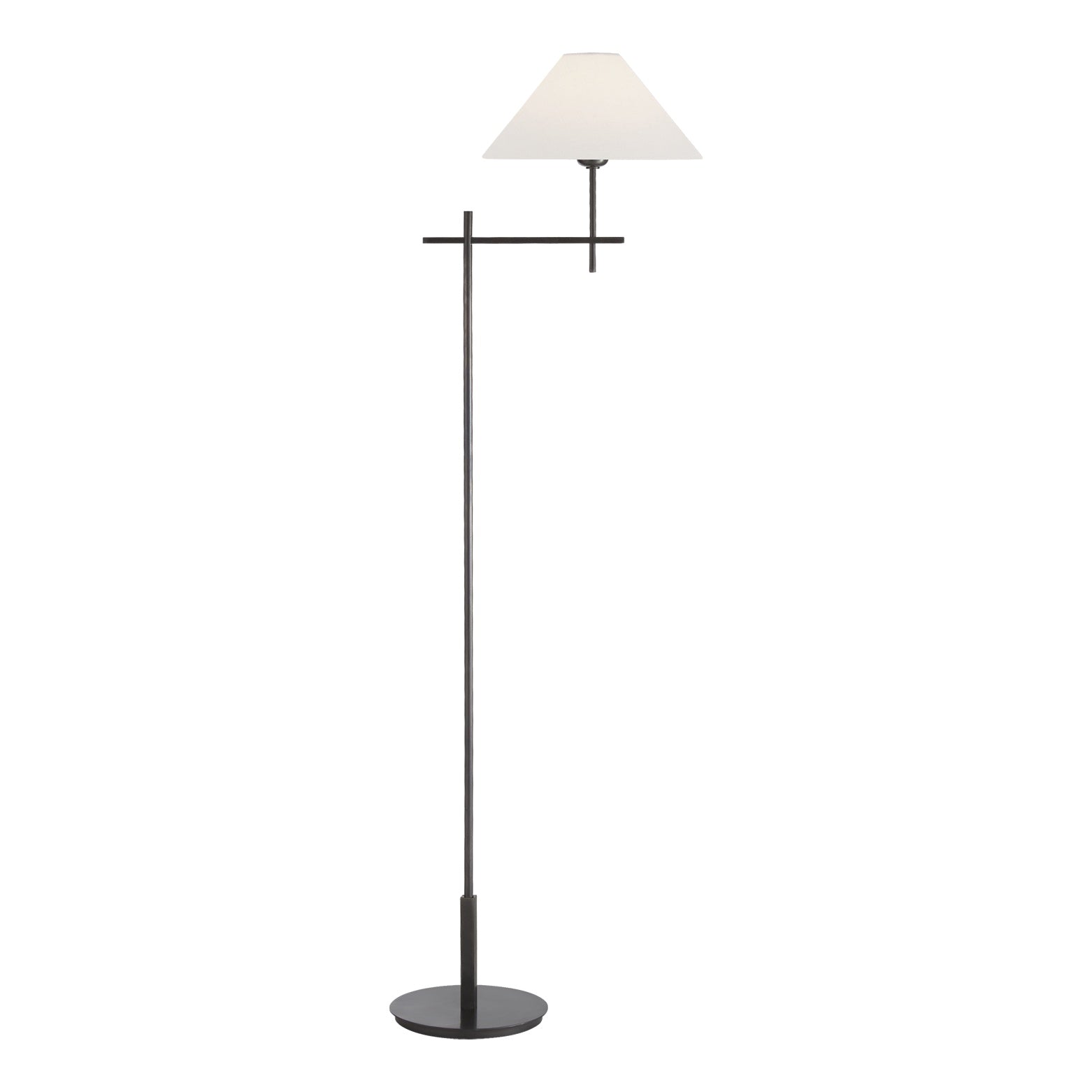 Hackney Bridge Arm Floor Lamp LIGHTING - floor lamp Visual Comfort Bronze