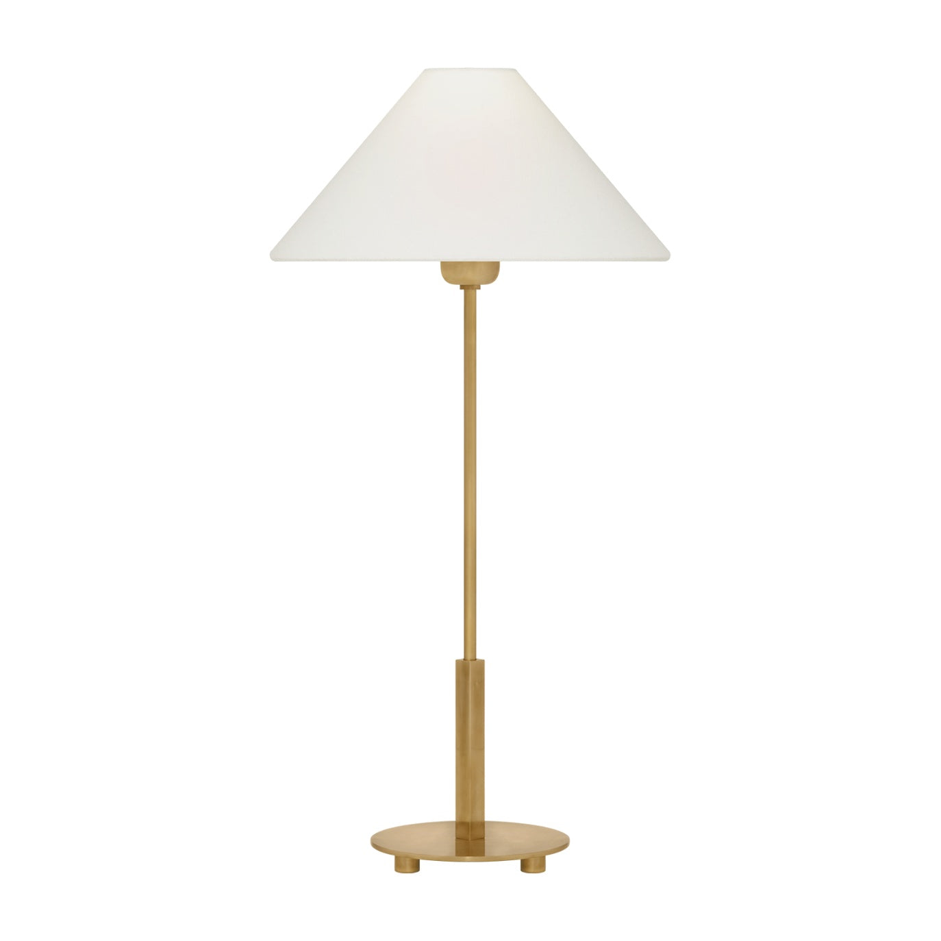 Hackney 24" Cordless Buffet Lamp LIGHTING - table lamp Visual Comfort Hand-Rubbed Antique Brass