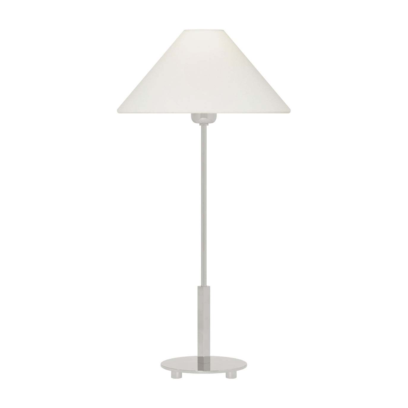 Hackney 24" Cordless Buffet Lamp LIGHTING - table lamp Visual Comfort Polished Nickel