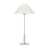 Hackney 24" Cordless Buffet Lamp LIGHTING - table lamp Visual Comfort Polished Nickel