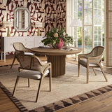 Porto 60" Round Dining Table FURNITURE - dining table Bramble