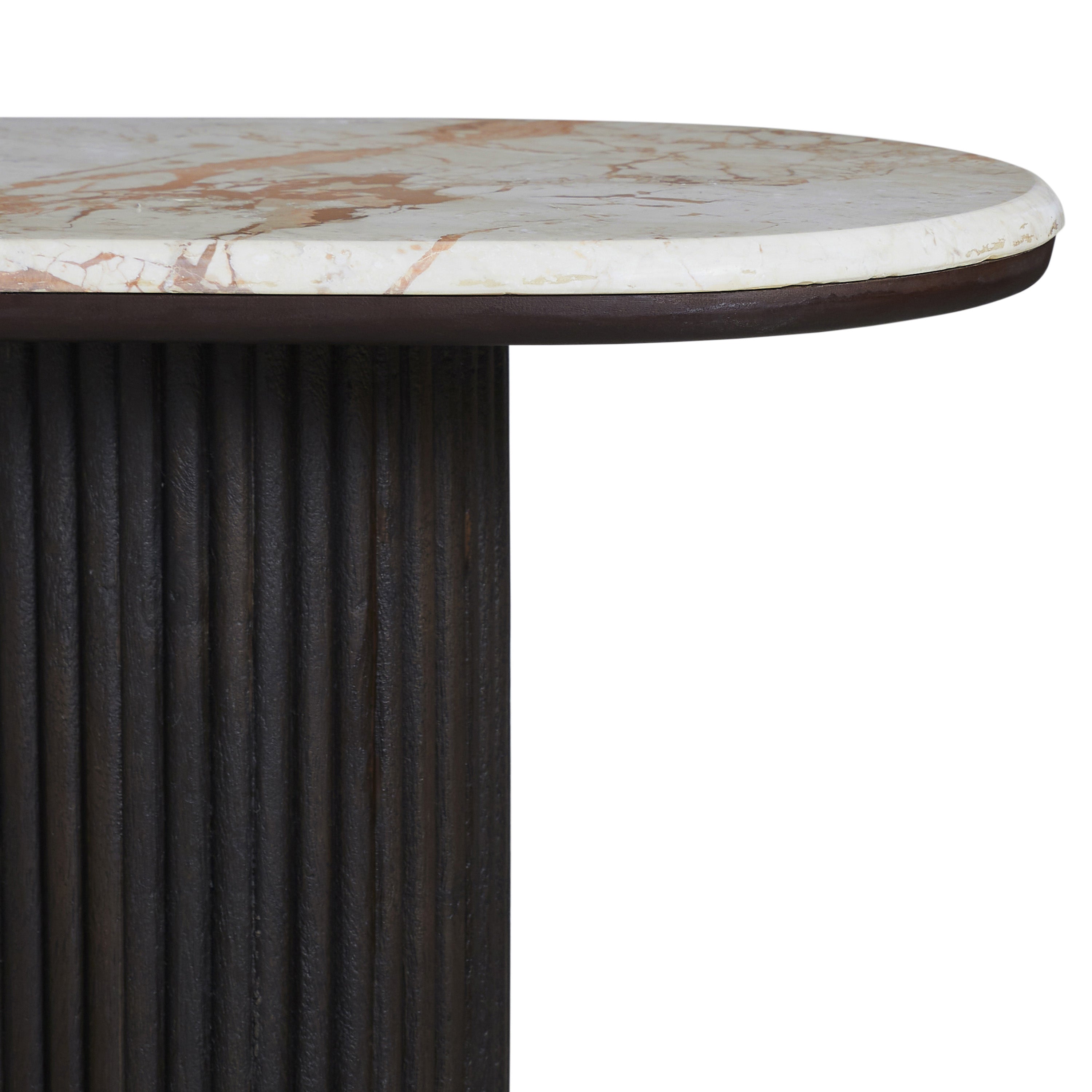 Alessio Breccia Marble Console Table FURNITURE - console table Renwil