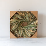 Green Grains Wreath - Rug & Weave