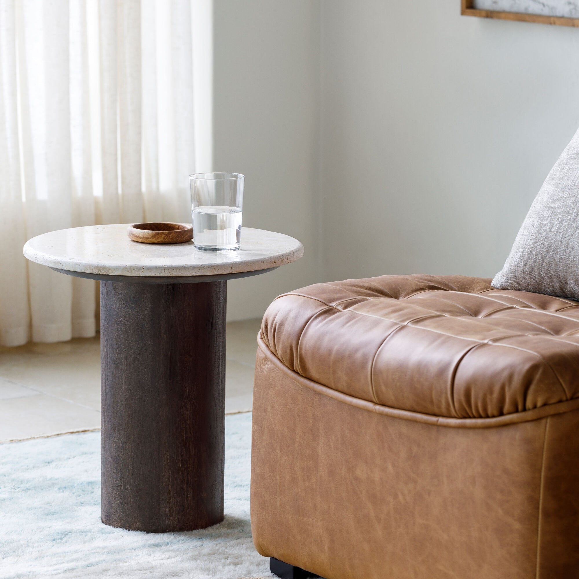 Merton End Table FURNITURE - end table Surya
