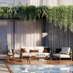 Virgil Outdoor Rectangular Coffee Table Furniture - outdoor coffee tables Bramble