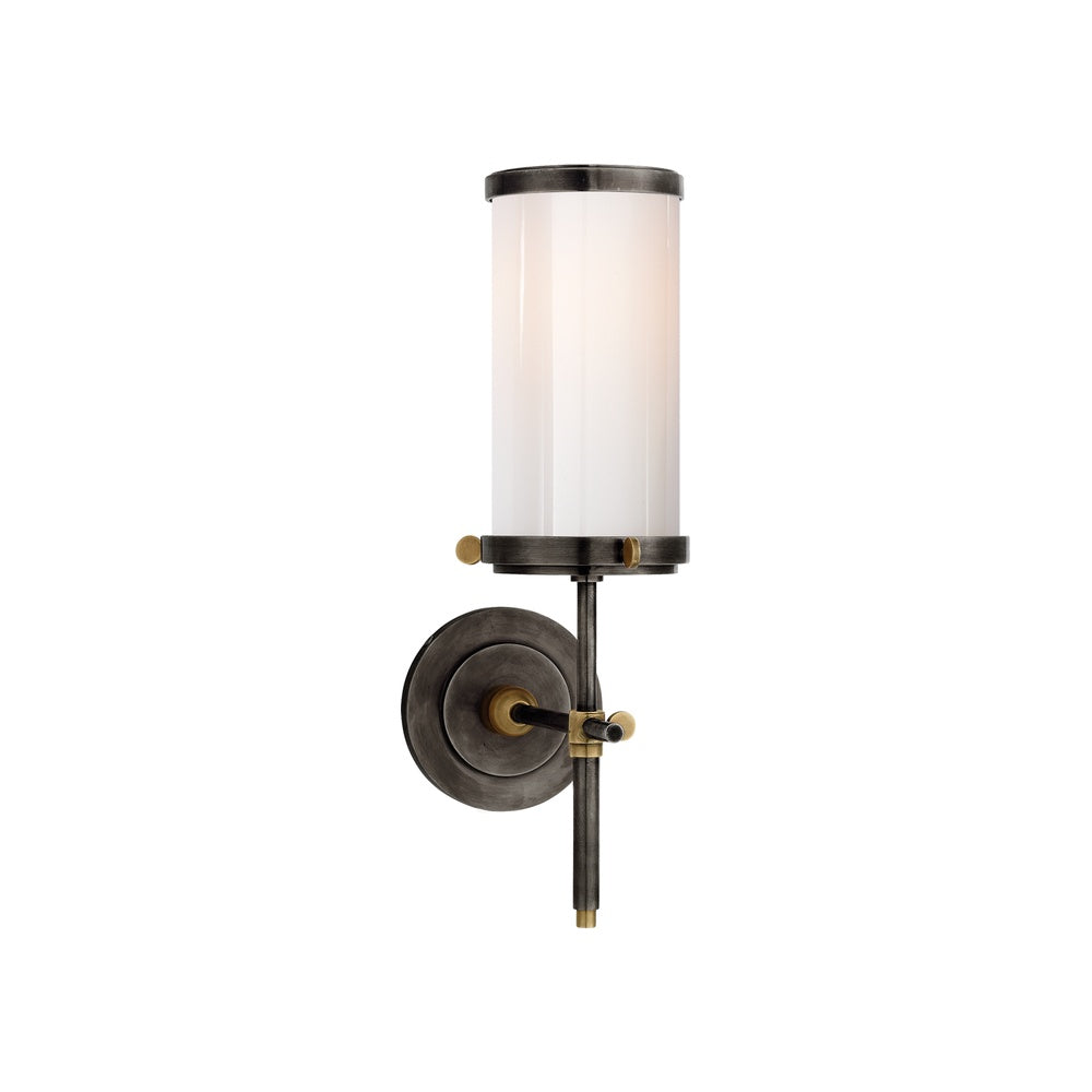Bryant Bath Sconce, Hand-Rubbed Antique Brass