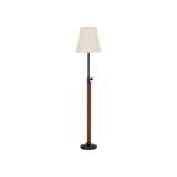 Bryant Wrapped Table Lamp LIGHTING - table lamp Visual Comfort - Signature Bronze and Saddle Leather