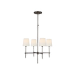 Bryant Small Chandelier LIGHTING - chandelier Visual Comfort - Signature Bronze