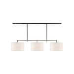 Bryant Large Billiard LIGHITNG - pendant Visual Comfort - Signature Bronze and Hand-Rubbed Antique Brass