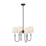 Vendome Small Chandelier LIGHTING - chandelier Visual Comfort Bronze