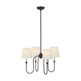 Vendome Small Chandelier LIGHTING - chandelier Visual Comfort Bronze