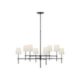 Bryant Extra Large Two Tier Chandelier LIGHTING - chandelier Visual Comfort - Signature Bronze