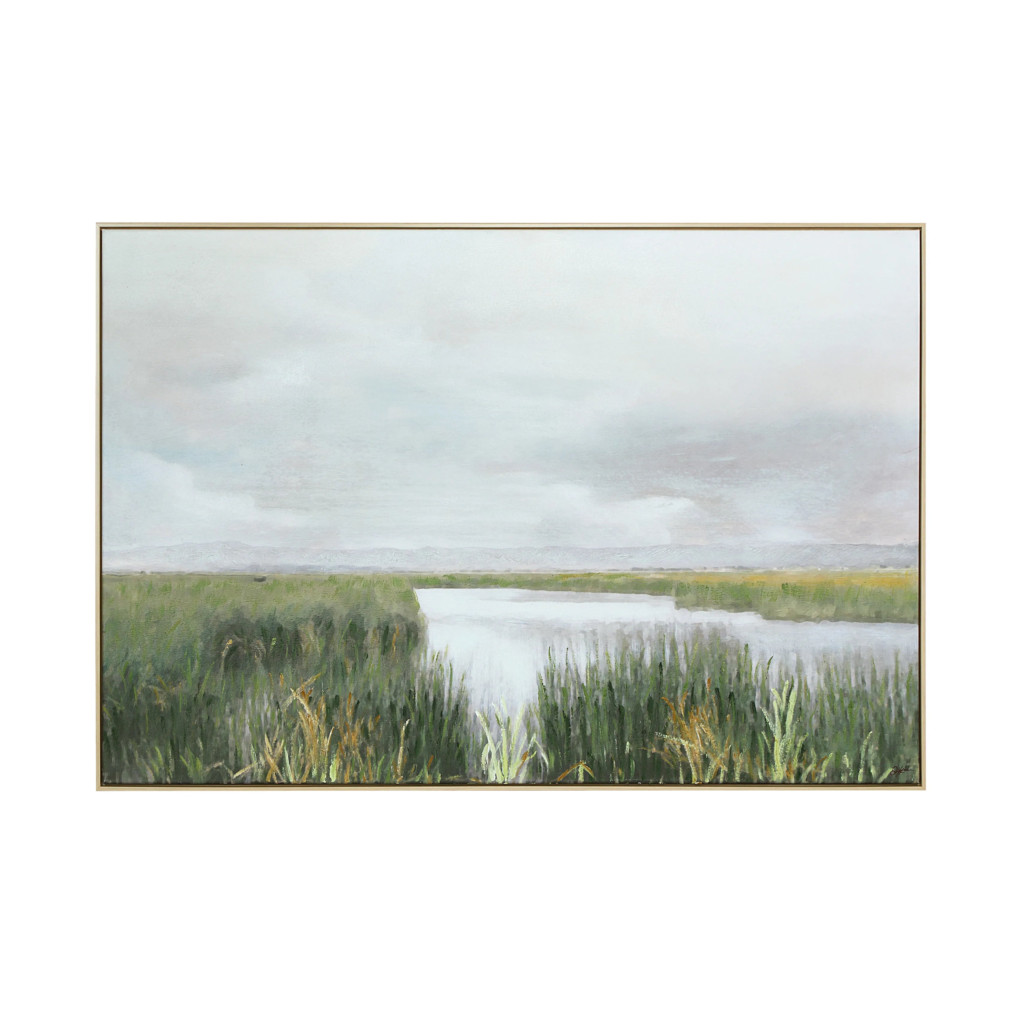 Tallowe Framed Canvas ARTWORK - framed print Renwil