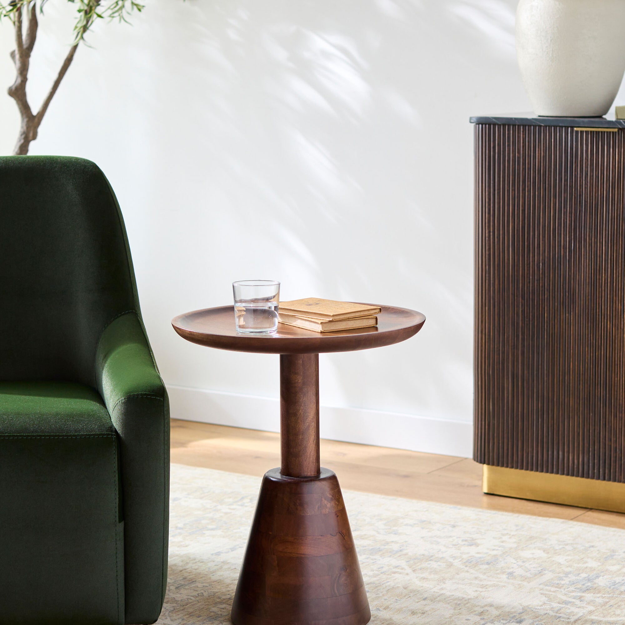 Magda End Table FURNITURE - end table Surya