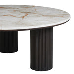 Alessio Breccia Marble Coffee Table FURNITURE - coffee table Renwil