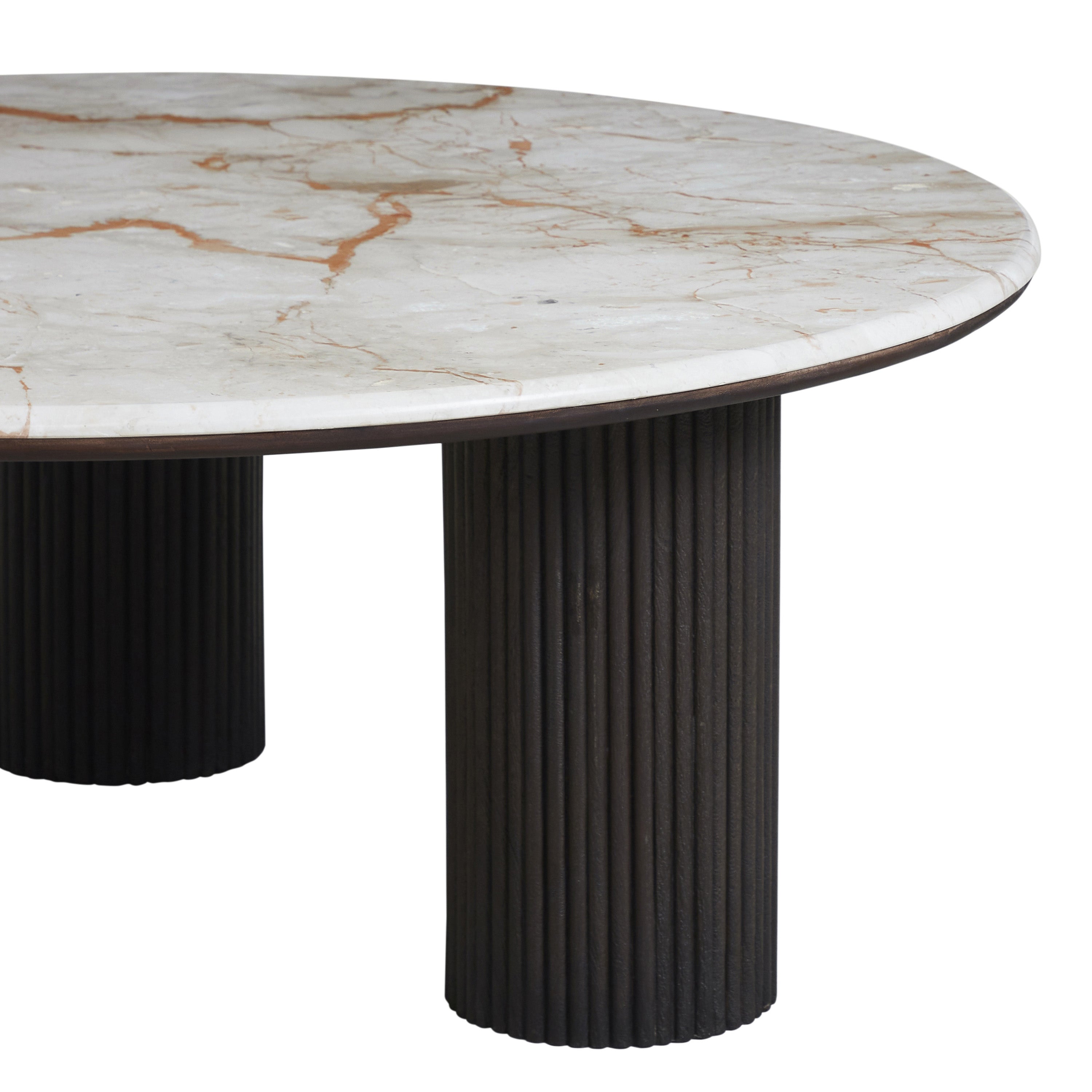 Alessio Breccia Marble Coffee Table FURNITURE - coffee table Renwil